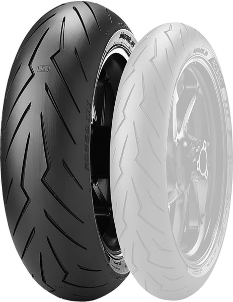 PIRELLI TIRE DIABLO ROSSO III REAR 180/60ZR17 (75W) RADIAL 2635600