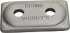 WOODYS DOUBLE GRAND DIGGER SUPPORT PLATE ALUMINUM 12/PK ADG-3775