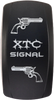 XTC POWER PRODUCTS DASH SWITCH ROCKER FACE TURN SIGNAL VERTICAL XTC SW00-00143023