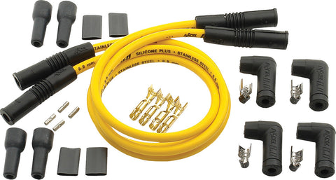 ACCEL 4 PLUG WIRE SET 8.8MM YELLOW 170082
