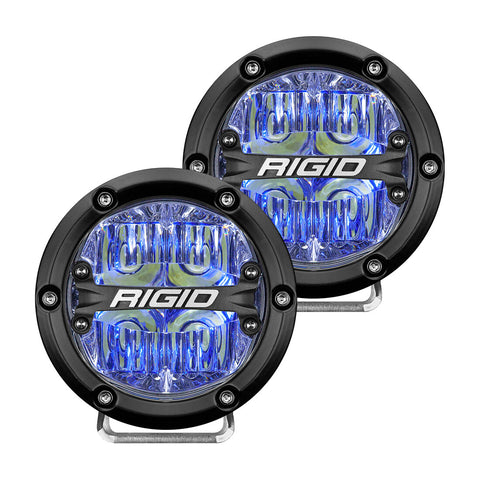 RIGID 360-SERIES 4IN DRIVE BLUE BACK LIGHT/2 36119