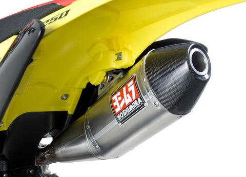 YOSHIMURA RS-4 HEADER/CANISTER/END CAP EXHAUST SYSTEM SS-AL-CF 218310D320