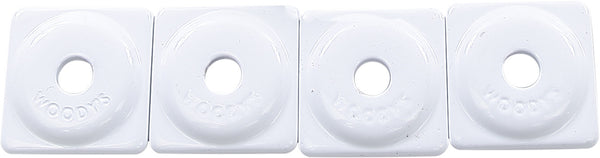 WOODYS SQUARE DIGGER SUPPORT PLATE WHITE ASW2-3815-48