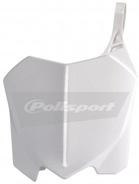 POLISPORT FRONT NUMBER PLATE WHITE 8656700001