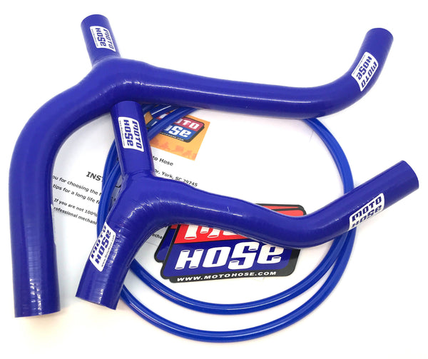 MOTO HOSE SILICONE Y-HOSE KIT (BLUE) 24-326YB