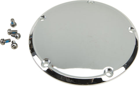 HARDDRIVE 5 HOLE DERBY COVER CHROME BIG TWIN 99-16 302700