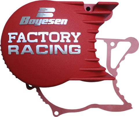 BOYESEN FACTORY RACING IGNITION COVER RED SC-20R