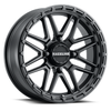 RACELINE KRANK XL WHEEL 22X7 4/156 3.5+3.5 (0MM) BLACK A11B-22756-00