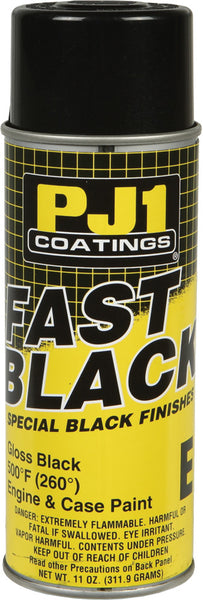 PJ1 FAST BLACK ENGINE PAINT GLOSS BLACK 16-ENG