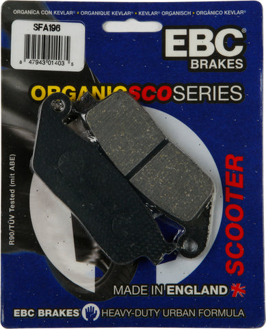 EBC BRAKE PADS SFA196