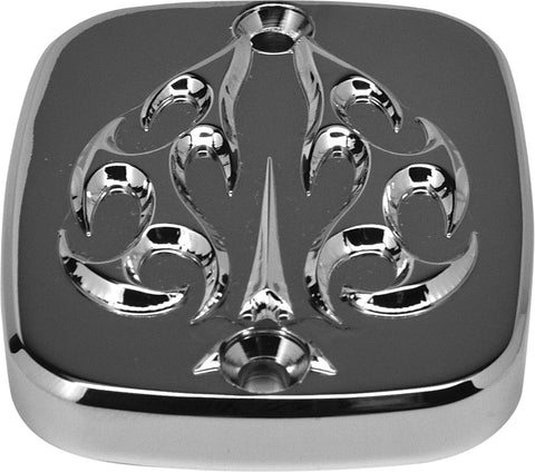 PREC. BILLET UPPER BRAKE CYLINDER COVER ACE'S WILD DYNA COVER CHROME ACE-110-DY0-CHR