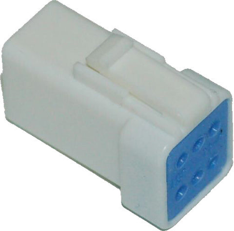 NAMZ CUSTOM CYCLE PRODUCTS JST 6-PIN RECEPTACLE HD# 69201162 NJST-06R