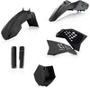 ACERBIS FULL PLASTIC KIT BLACK 2253040001