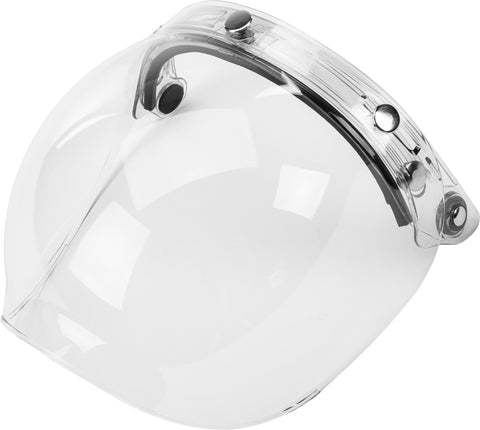 GMAX BUBBLE SHIELD 3-SNAP FLIP-UP CLEAR UNIVERSAL G002012