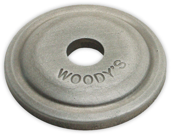 WOODYS DIGGER SUPPORT PLATE ROUND ALUM. 7MM 96/PK AWA-3700-B