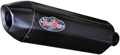 VOODOO PERFORMANCE SLIP-ON SUZ BLACK GSX-R600/750 VPEGSXR6/7K6B