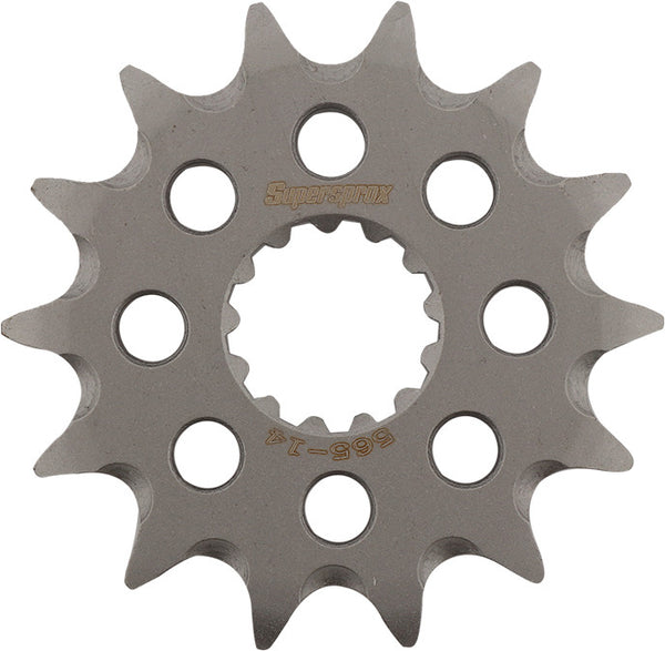 SUPERSPROX FRONT CS SPROCKET STEEL 14T-520 KAW/YAM CST-565-14-1