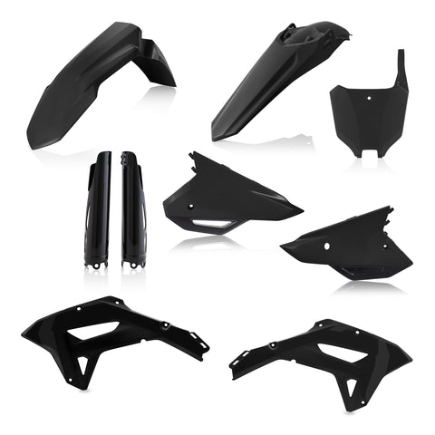 ACERBIS PLASTIC KIT- FULL HON BLACK 2861800001