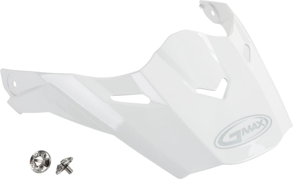 GMAX VISOR W/SCREWS WHITE AT-21 G021058