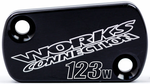 WORKS CLUTCH COVER BLACK 21-152
