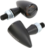 HIGHSIDER APOLLO BULLET LED TAIL/BRAKE AND TURN SIGNAL LIGHTS BLACK 254-171