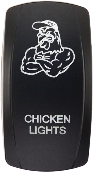 XTC POWER PRODUCTS DASH SWITCH ROCKER FACE CHICKEN LIGHTS SW00-00141045