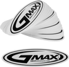 STICKER GMAX HELMETS LOGO BLACK/WHITE 5