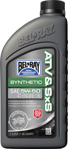 BEL-RAY ATV & SXS SYNTHETIC 4T ENGINE 5W50 12/CASE 302664150160