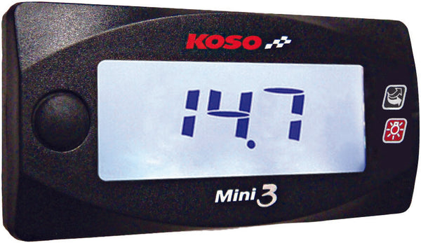KOSO MINI 3 NARROW BAND AIR/FUEL RATIO METER BA003211