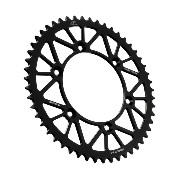 JT REAR RACELITE SPROCKET ALUM 46T-520 BLK KTM JTA891.46BLK