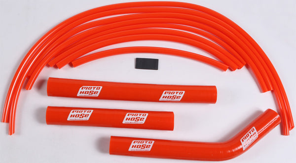 MOTO HOSE SILICONE HOSE KIT (ORANGE) 24-604O