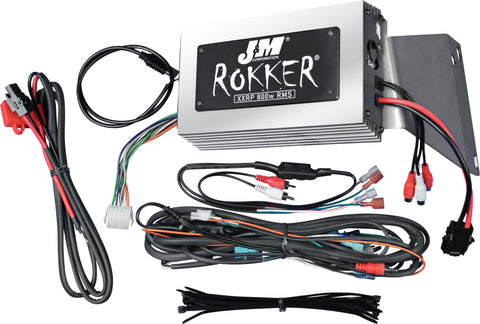 J&M ROKKER P800W 4-CH AMP KIT 11-13 FLTR ULTRA JAMP-800HR11-ULP