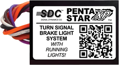 SDC PENTA-STAR XP TURN SIGNAL BRAKE LIGHT SYSTEM 01017
