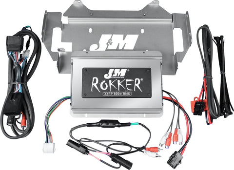 J&M ROKKER P800W 4-CH AMP KIT 14-20 FLHTCU JAMP-800HC14-ULP