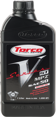 TORCO V-SERIES ST MOTOR OIL 50W LITER T630050CE