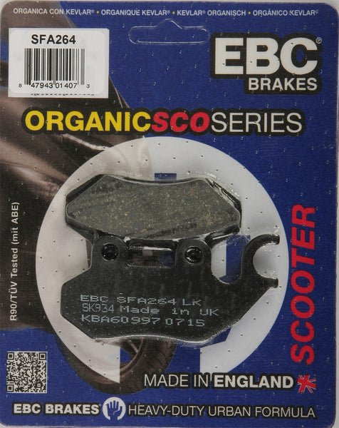 EBC BRAKE PADS SFA264HH