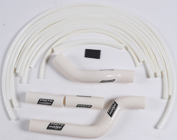 MOTO HOSE SILICONE HOSE KIT (WHITE) 24-23W