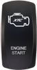 XTC POWER PRODUCTS DASH SWITCH ROCKER FACE ENGINE START SW00-00136040