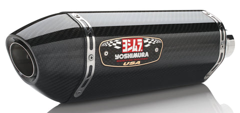 YOSHIMURA EXHAUST RACE R-77 SLIP-ON SS-CF-CF SINGLE 1117302