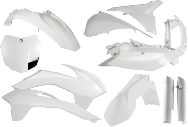 ACERBIS FULL PLASTIC KIT WHITE 2314330002