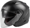 GMAX OF-77 OPEN-FACE HELMET MATTE BLACK LG O1770076