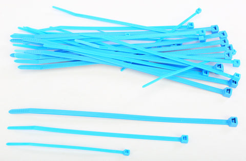 HELIX ASSORTED CABLE TIES BLUE 30/PK 303-4685