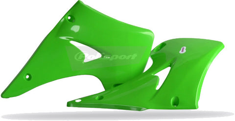 POLISPORT RADIATOR SHROUD GREEN 8429100007