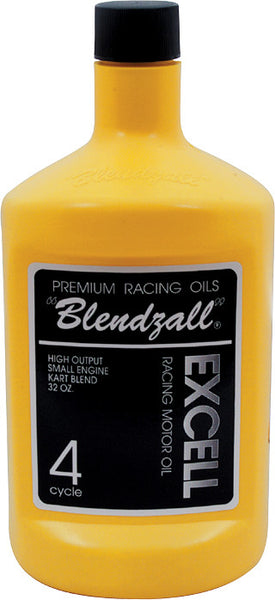 BLENDZALL EXCELL 4-CYCLE MOTOR OIL 0W-5 KART 1GAL F-454G