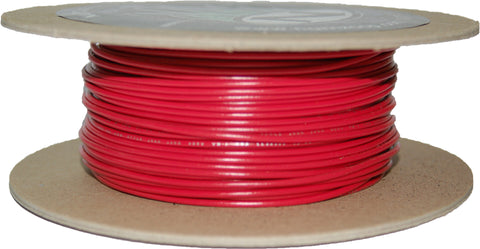 NAMZ CUSTOM CYCLE PRODUCTS #18-GAUGE RED 100' SPOOL OF PRIMARY WIRE NWR-2-100