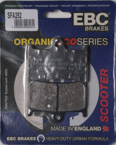 EBC BRAKE PADS SFA252