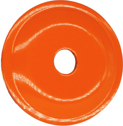 WOODYS ROUND GRAND DIGGER SUPPORT PLATES 48/PK ORANGE ARG-3805-48