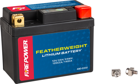 FIRE POWER FEATHERWEIGHT LITHIUM BATTERY 120 CCA 12V/24WH LFP03L-B