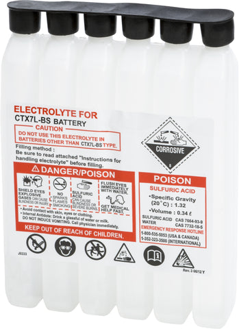 FIRE POWER SEALED BATTERY ELECTROLYTE PACK 336CC 340CC CTX