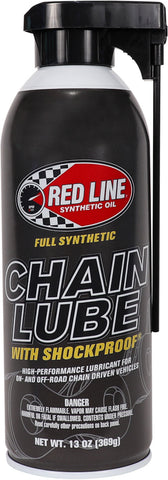RED LINE CHAIN LUBE WITH SHOCKPROOF 13OZ 6/CASE 43103